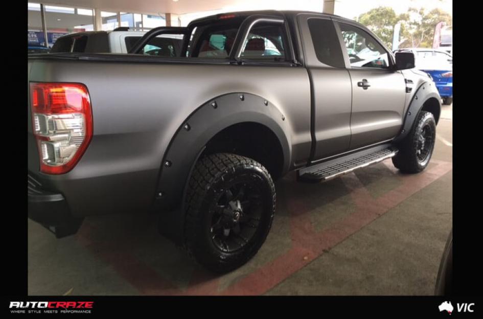 FORD RANGER OCTANE MATTE BLACK